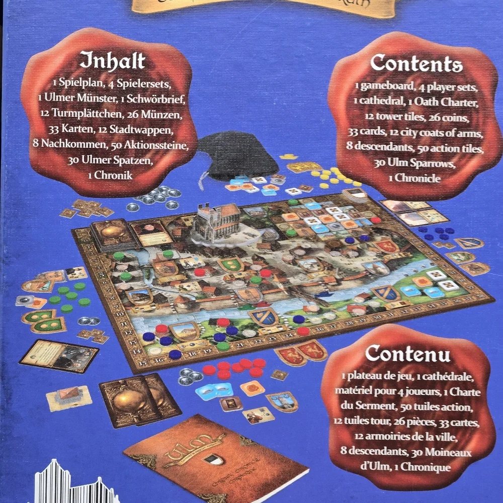 ULM Board Game Huch & Friends R&R Games 2016 COMPLETE (2-4 Players 10+)